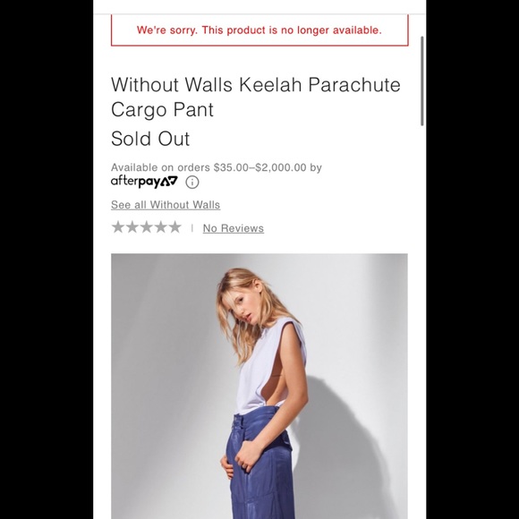 Without Walls Blue Joggers - Picture 4 of 13